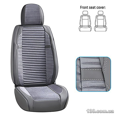 VOIN V-2003 Gy Front — car seat covers