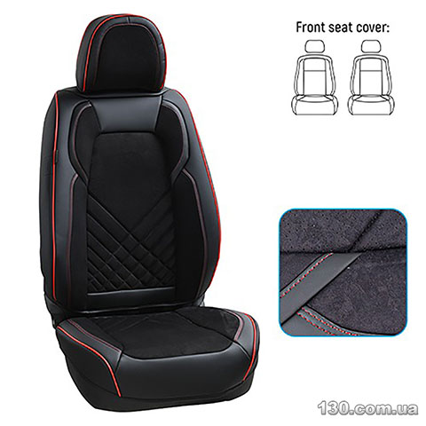 VOIN VB-8828 Bk Front — car seat covers