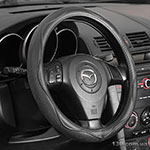 Steering wheel cover VOIN VLOD-L2160 BK M