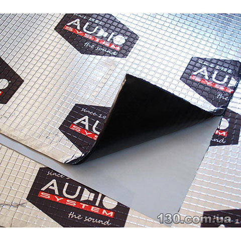 Audio System Alubutyl 4000 — віброізоляція (70 см x 50 см)