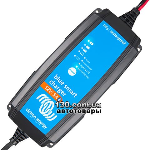 Victron Energy Blue Smart IP65 Charger 12/5 — інтелектуальний зарядний пристрій з Bluetooth (BPC120531064R)
