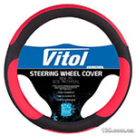 Steering wheel cover Vitol 17023 RD L