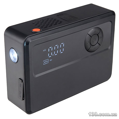 Компресор автомобільний (насос) Vitol K-25 4in1/14.8V/22.2wh/6000mAh/Бустер/Повербанк/Ліхтар