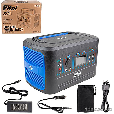 Vitol TV500 — Портативна зарядна станція