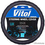 Steering wheel cover Vitol VL121022 BK M