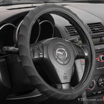 Steering wheel cover Vitol VLOD-W171 Bk L