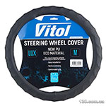 Steering wheel cover Vitol VLOD-W171 Bk M