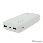 Повербанк Voltronic KP-13 10000 mAh, Output:2USB, White/Black, (310g), Blister