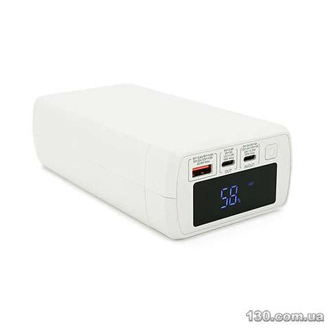 Power bank Voltronic KP-17 10000 mAh, Output:2Type-C/USB, White/Black, (270g), Blister