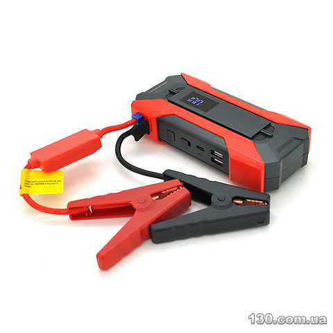 Voltronic KY-A11-38000 — portable Jump Starter 12V, 400A-800A, DC: 16.8V, 1*Type-C+1*QC3.0 5V3A/9V2A, LED