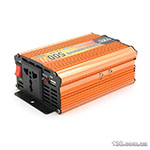 Автомобільний перетворювач напруги (інвертор) Voltronic YT-500W-CI12V (300Вт), 12/220V, з апроксимованою синусоїдою, 1 універсальна розетка, клем + крокодили