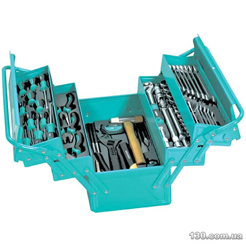 Автомобильный набор инструментов Whirlpower A22-4077S — 77 предметов