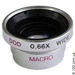 Wide-angle lens for DVR DOD Fx00C3 70°