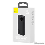 Power bank XO XO-PR201 30000 mAh, Input: (2xType-C), Output: (2xUSB, 2xType-C), PD65W for Laptop, plastic, Black