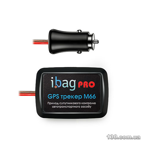 GPS vehicle tracker ibag M66 PRO in cigarette lighter + WIFI detection